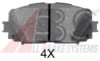 TOYOT 0446552310 Brake Pad Set, disc brake